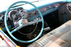 1957 Chevrolet Belair 210 Sport Coupe dashboard