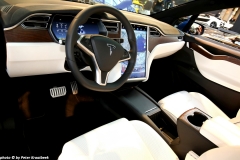 Tesla Model X dashboard